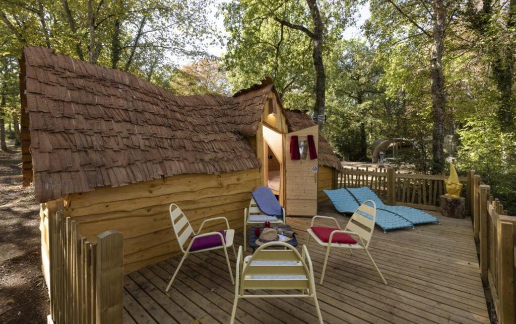 Camping Ushuaia Villages Au Bois Joli Andryes Extérieur photo